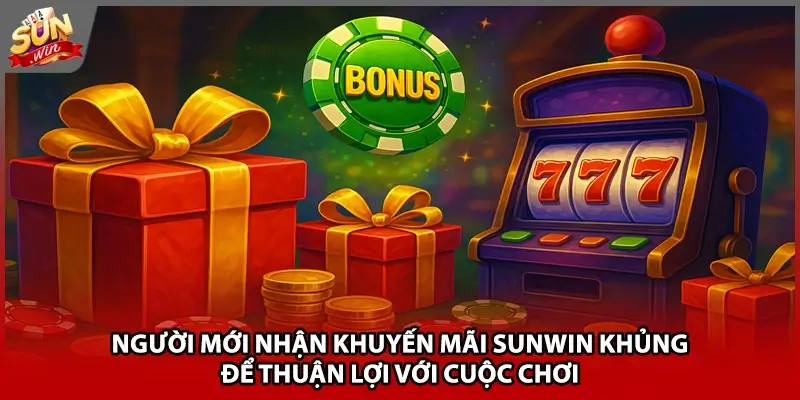Người mới nhận khuyến mãi Sunwin khủng để thuận lợi với cuộc chơi Người mới nhận khuyến mãi Sunwin khủng để thuận lợi với cuộc chơi